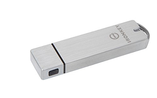 IronKey Basic S1000 - Drive flash USB - encriptado - 128 GB - USB 3.0 - FIPS 140-2 Level 3 - Compatível com TAA