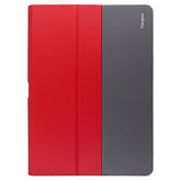 Targus Fit-N-Grip Universal - Tablet Flip Cover - Polyurethane, Silicone - Red - 9" - 10"