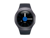 Samsung Gear S2 - 42 mm - negro - reloj inteligente Con correa - elastómero - negro - pantalla de 1,2" - 4 GB - Wi-Fi, NFC, Bluetooth - 47 g