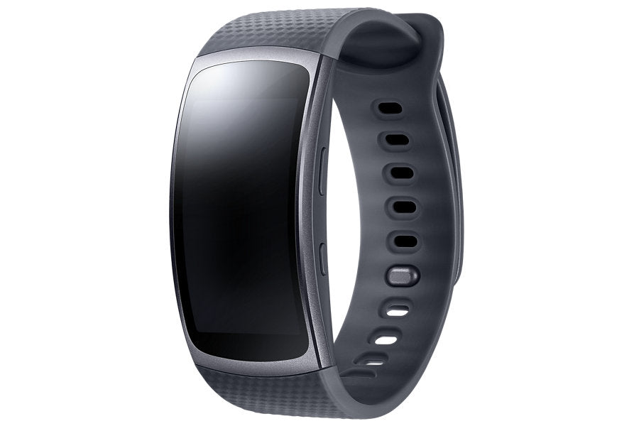 Samsung Gear Fit2 - Rastreador de actividad - Tamaño de banda: L - Pantalla de 1.5" - 4GB - Wi-Fi, Bluetooth - 30g - Negro