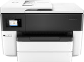 HP Officejet Pro 7740 All-in-One - Impressora multi-funções - a cores - jacto de tinta - A3/Ledger (297 x 432 mm) (original) - A3 (media) - até 18 ppm (cópia) - até 22 ppm (impressão) - 250 folhas - 33.6 Kbps - USB 2.0, LAN, Wi-Fi(n), host USB