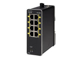 Cisco Industrial Ethernet 1000 Series - Switch - Managed - 2 x 10/100 (uplink) + 6 x 10/100 (downlink) - DIN rail mountable - DC power