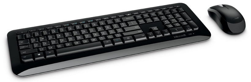 Microsoft Wireless Desktop 850 - Conjunto de teclado e rato - sem fios (teclado) / sem fios (rato) - 2.4 GHz - Português