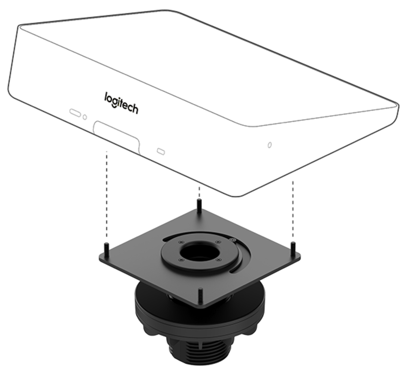 Logitech Tap Table Mount - Kit de montaje del controlador de videoconferencia - para Tap