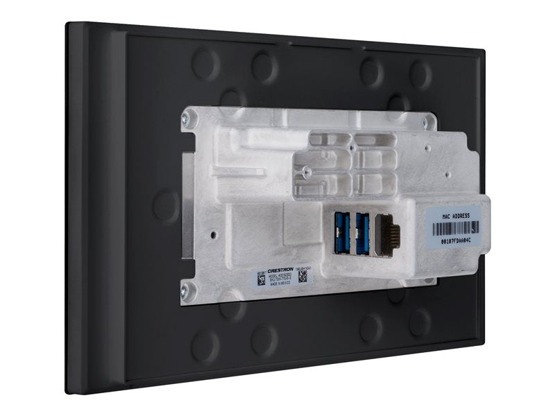 Crestron Room Scheduling Touch Screen TSS-770-BS-LB KIT - Room Manager - Inalámbrico, Alámbrico - Bluetooth, 802.11a/b/g/n/ac - 2.4Ghz, 5GHz - 10/100 Ethernet - Negro plano (TSS-770 -Juego BS-LB)