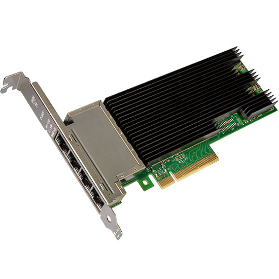 Intel Ethernet Converged Network Adapter X710-T4 - Network Adapter - PCIe 3.0 x8 Low Profile - 10Gb Ethernet x 4