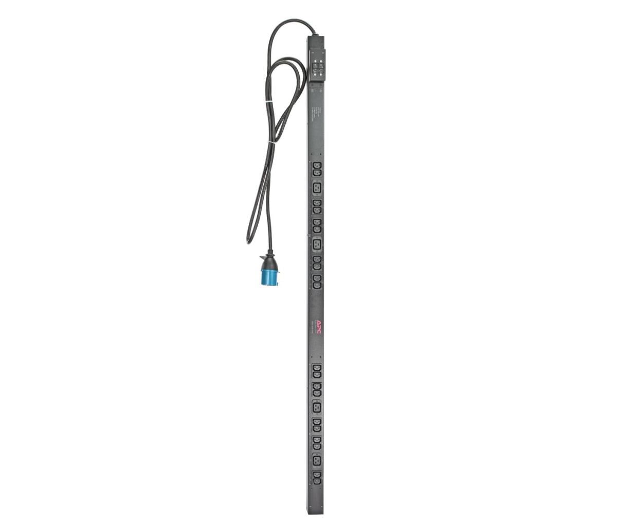 APC Basic Rack PDU Zero U - Unidad de distribución de energía (montable en rack) - CA 230 V - conectores de salida: 24 (IEC 60320 C13, IEC 60320 C19) - 0U - blanco (AP7553WX667)