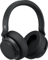 Microsoft Surface Headphones 2+ - For Business - over-ear headphones with mic - full size - bluetooth - wireless, wired - active noise canceling - 3.5mm jack, USB-C - matte black - commercial - Certified for Micro