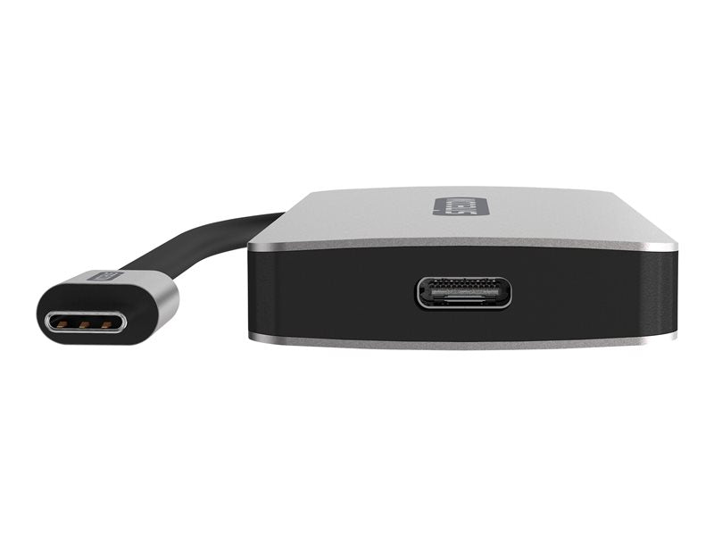 Sitecom CN 386 - Hub - 3 x USB-C + 1 x USB-C (fornecimento de energia) - desktop