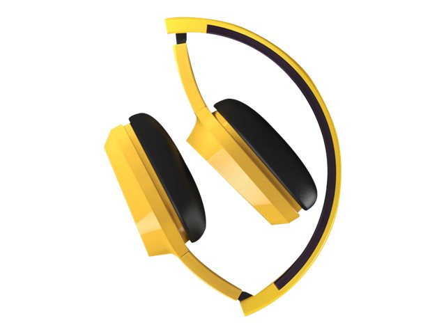 Energy Headphones 1 - Auriculares supraaurales con micrófono - In-Ear - Con cable - Conector de 3,5 mm - Aislamiento de ruido - Amarillo