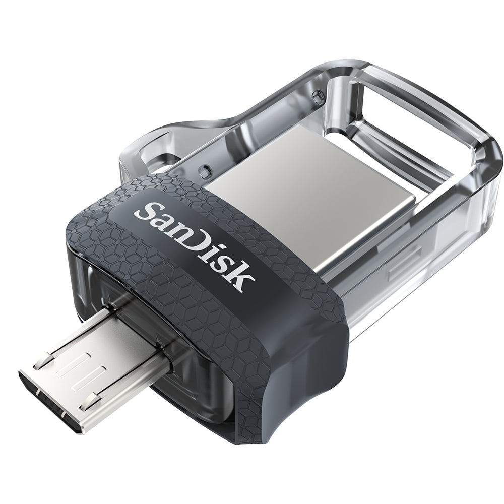 SanDisk Ultra Dual M3.0 - USB Flash Drive - 16 GB - USB 3.0 / micro USB