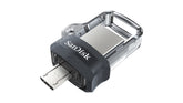 SanDisk Ultra Dual - USB Flash Drive - 32 GB - USB 3.0 / micro USB