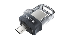 SanDisk Ultra Dual - Drive flash USB - 32 GB - USB 3.0 / micro USB