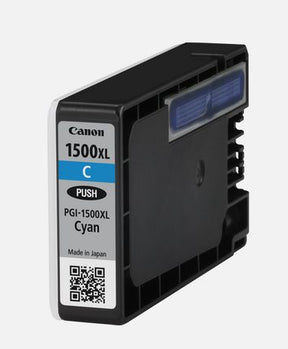 Canon PGI-1500XL C - 12 ml - Alto Rendimento - azul cyan - original - blister com segurança - tanque de tinta - para MAXIFY MB2050, MB2150, MB2155, MB2350, MB2750, MB2755