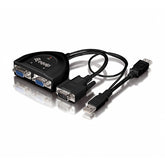 EQUIP CABLE VGA VIDEO-SPLITTER 1xIN 2xOUTPUT 450MHZ