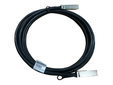 HPE X240 Direct Attach Copper Cable - Cabo de ligação directa 100GBase - QSFP28 (M) para QSFP28 (M) - 5 m - para FlexFabric 12902E, 5930 2QSFP+, 5930 2-slot, 5930 32QSFP+, 5930 4-slot, 5930-4Slot