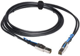 Lenovo - Cable SAS externo - 4 x Mini SAS HD (SFF-8644) (M) a 4 x Mini SAS HD (SFF-8644) (M) - 2 m - para ThinkSystem DE4000H Hybrid