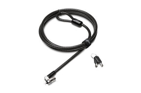 Kensington MicroSaver 2.0 Keyed Ultra Laptop Lock - Security Cable - Silver