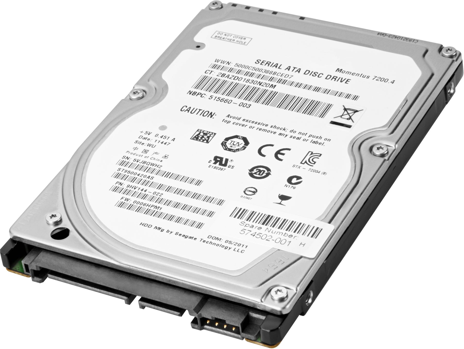 HP Enterprise - Hard drive - 1 TB - 3.5" - SATA 6Gb/s - 7200 rpm - for Workstation Z2 G4, Z2 G5, Z2 G8, Z2 G9, Z4 G4, Z440, Z6 G4, Z8 G4, ZCentral 4R (3.5" )