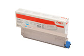 OKI - Alta capacidade - azul cyan - original - cartucho de toner - para C833dn, 833n, 843dn