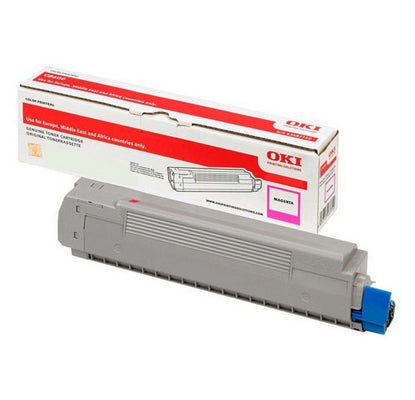 OKI - Magenta - original - toner cartridge - for C823dn, 823n