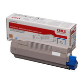 OKI - Cyan blue - original - toner cartridge - for C823dn, 823n