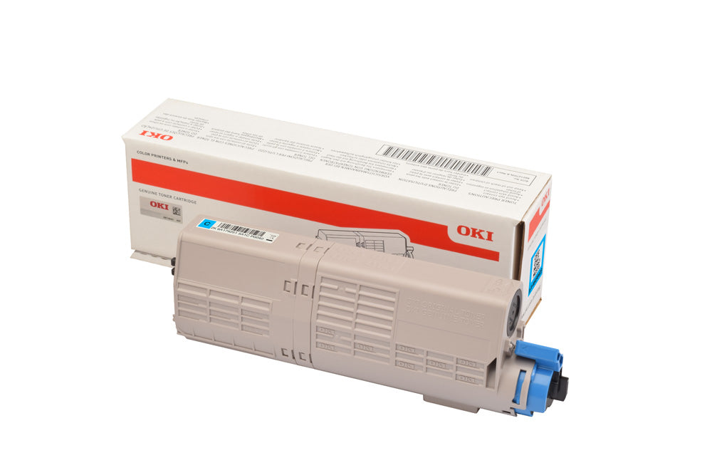 OKI - Azul cyan - original - cartucho de toner - para OKI MC563dn, MC563dnw, C542dn