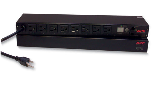 APC Switched Rack PDU AP7900B - Power Distribution Unit (rack mountable) - AC 100-120 V - input: NEMA 5-15P - output connectors: 8 (NEMA 5-15) - 1U - 3.65 m cable - for P /N: SMX1000C, SMX1500RM2UC, SMX1500RM2UCNC, SMX750C, SMX75