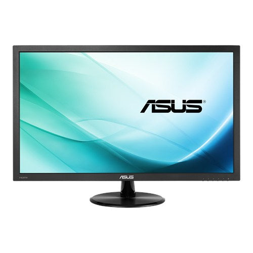 ASUS VP228HE - Monitor LED - 21.5" - 1920 x 1080 Full HD (1080p) - 250 cd/m² - 1 ms - HDMI, VGA - altifalantes - preto