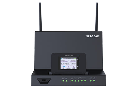 NETGEAR AirCard Smart Cradle - Router inalámbrico - Conmutador de 4 puertos - GigE - 802.11a/b/g/n/ac - Doble banda