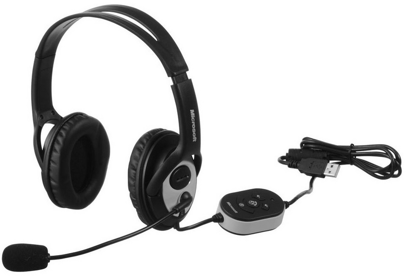 Microsoft LifeChat LX-3000 - Auriculares - Tamaño completo - Con cable