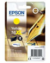 Epson 16XL - 6.5 ml - XL - yellow - original - blister - ink cartridge - for WorkForce WF-2010, 2510, 2520, 2530, 2540, 2630, 2650, 2660, 2750, 2760