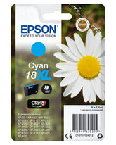 Epson 18XL - 6,6 ml - XL - azul cian - original - cartucho de tinta - para Expression Home XP-212, 215, 225, 312, 315, 322, 325, 412, 415, 422, 425