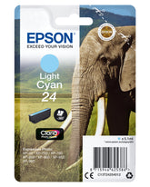 CARTUCHO DE TINTA EPSON AZUL CLARO 24 CLARIA PHOTO HD XP-850/750/950/55/860/760/960