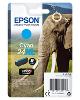 Epson 24XL - 8,7 ml - XL - azul cian - original - cartucho de tinta - para Expression Photo XP-55, 750, 760, 850, 860, 950, 960, 970, Expression Premium XP-750, 850