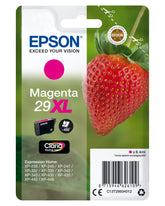 Epson 29XL - 6.4 ml - XL - magenta - original - blister - tinteiro - para Expression Home XP-245, 247, 255, 257, 332, 342, 345, 352, 355, 435, 442, 445, 452, 455