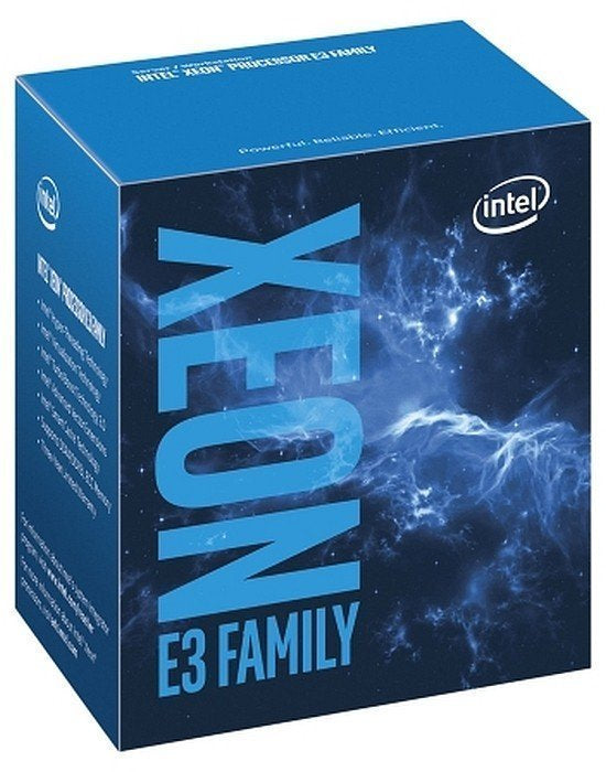 Intel Xeon E3-1270V6 - 3,8 GHz - 4 núcleos - 8 subprocesos - 8 MB de caché - Zócalo LGA1151 - Caja