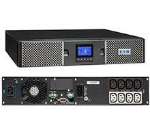 Eaton 9PX 9PX1000IRT2U - UPS (rack mountable / external) - AC 200/208/220/230/240 V - 1000 Watt - 1000 VA - 7 Ah - RS-232, USB - Output connectors: 8 - 2U