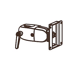 Ergotron - Mounting Component (Single Clamp Pivot)