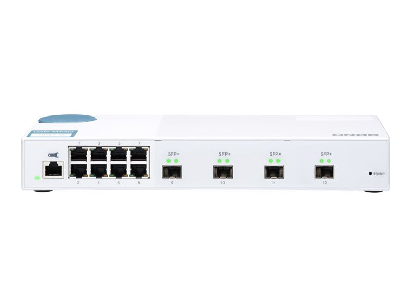 QSW-M408S 8 PORT 1GBPS 4 PORT 10 (QSW-M408S)