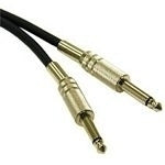 C2G Pro-Audio - Cable de audio - conector mono macho a conector mono macho - 5m - par trenzado laminado blindado (PTLB)