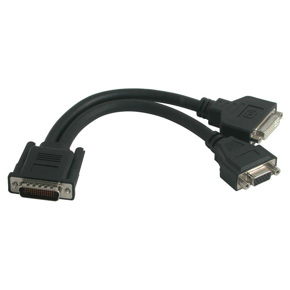 C2G - Cable de monitor - DMS-59 (M) a HD-15 (VGA), DVI-I (F)