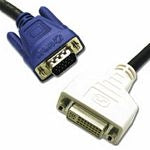 C2G - VGA Extension Cable - DVI-A (F) to HD-15 (VGA) (M) - 2 m