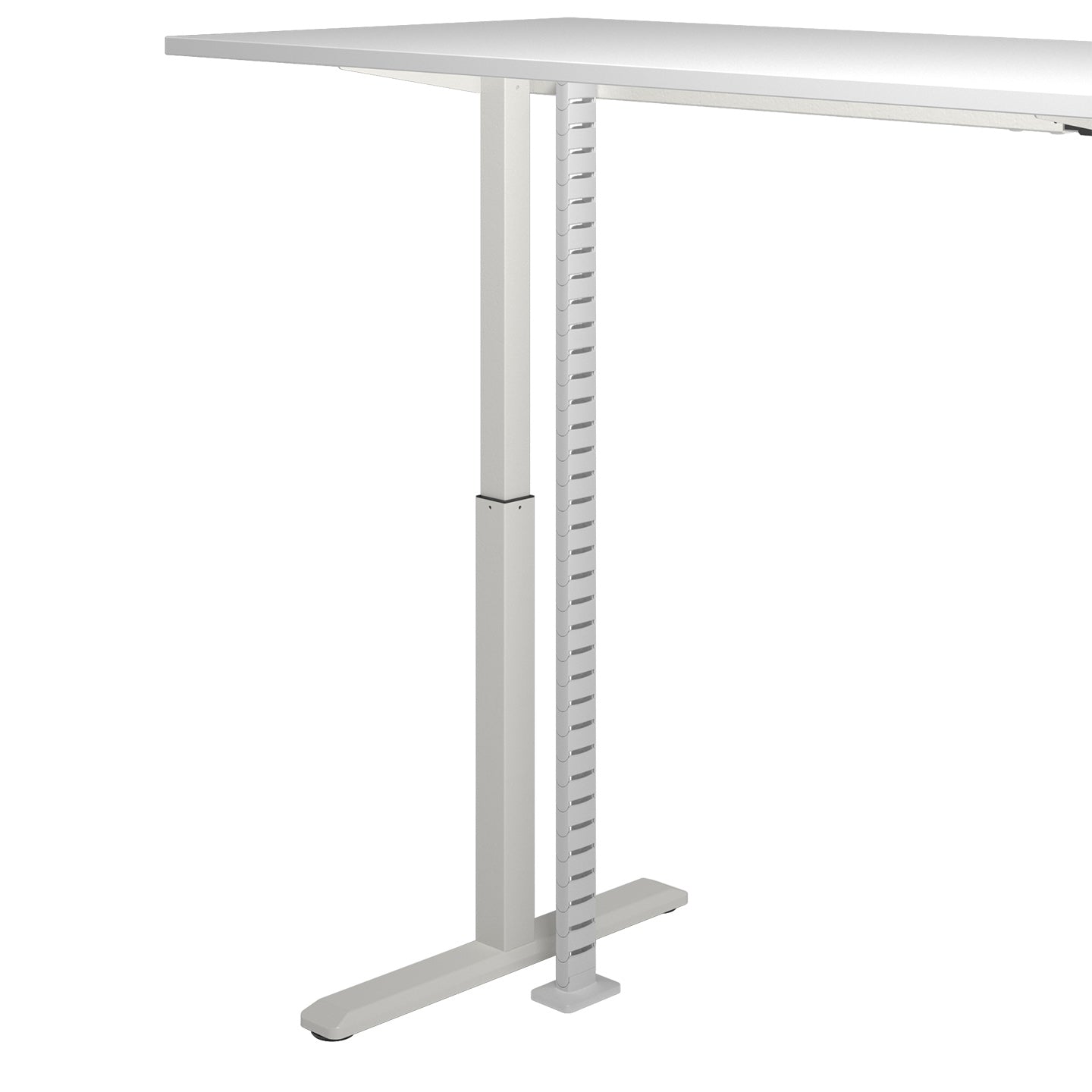 Addit cable guide sit-stand 130 cm set - desk