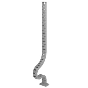 Addit cable guide sit-stand 130 cm set - desk