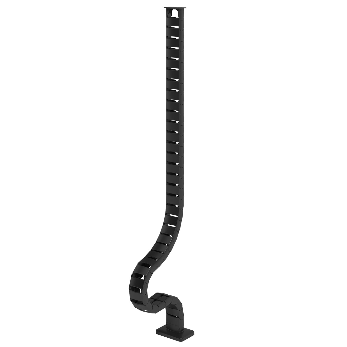 Addit cable guide sit-stand 130 cm set - desk