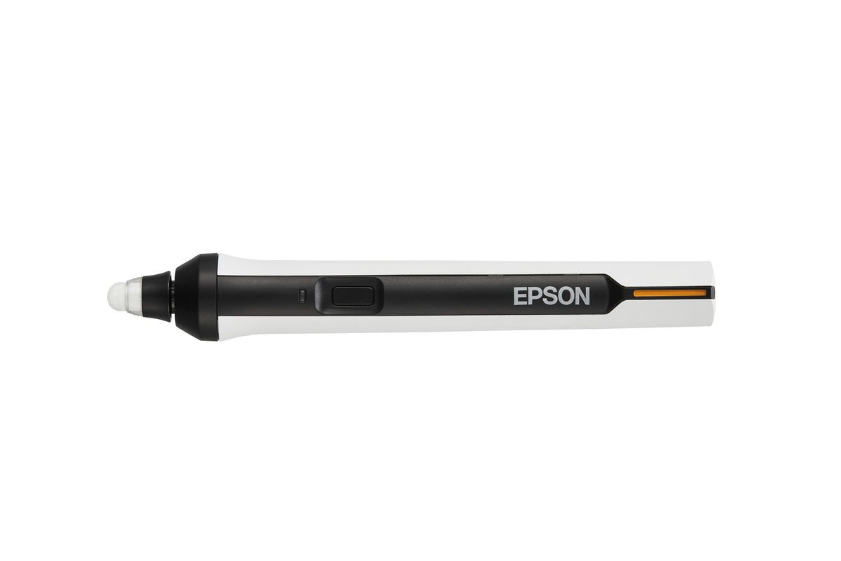 Epson Interactive Pen ELPPN05A - Digital pen - wireless - orange - for Epson EB-1480, 1481, 1485, 685, 695, BrightLink 1485, 675, 725, 735, MeetingMate EB-1480