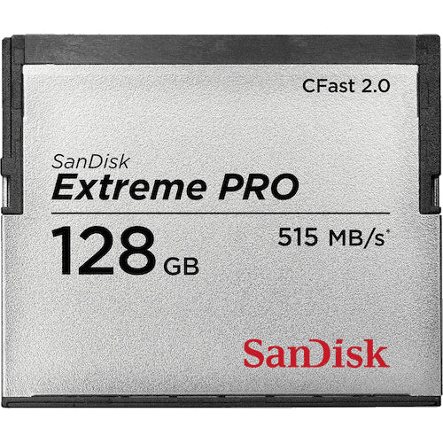 SanDisk Extreme Pro - Flash memory card - 128 GB - CFast 2.0