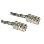 Cable de conexión cruzado de red C2G Cat5e sin arranque y sin blindaje (UTP) - Cable cruzado - RJ-45 (M) a RJ-45 (M) - 1 m - PTNB - CAT 5e - trenzado, uniboot - gris