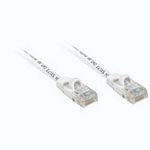 C2G Cat5e Booted Unshielded (UTP) Network Patch Cable - Cabo patch - RJ-45 (M) para RJ-45 (M) - 20 m - PTNB - CAT 5e - moldado, sem nós, entrançado - branco